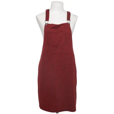Dungaree dress (Red, Black) from Ckh Elastane, Polyester, Viscose