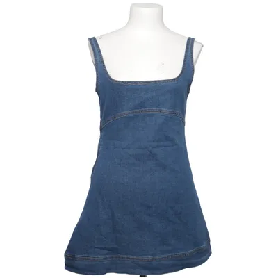 Denim jurk (Blauw) van Forever 21 Katoen, Elastaan, Lyocell, Polyester, Viscose