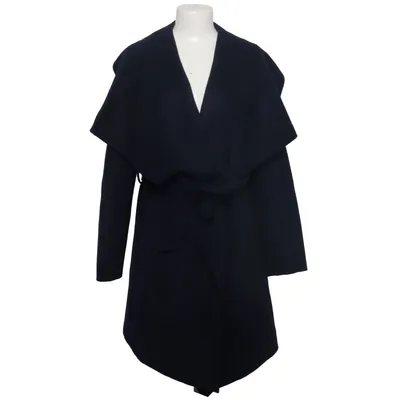Manteau (Bleu) de Paul Costelloe Polyamide, Laine