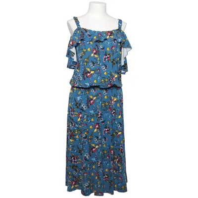 Dress (Blue, Multicolored) from Joe Browns Elastane, Viscose