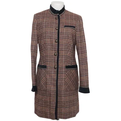 Frakke (Brun, Flerfarvet) fra White Label Akryl, Polyester, Uld