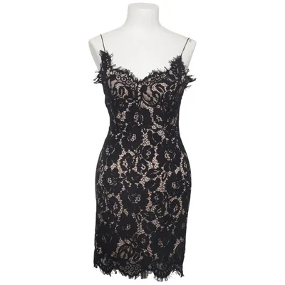 Cocktailkjole (Sort, Beige) fra Muse Bomuld, Polyester
