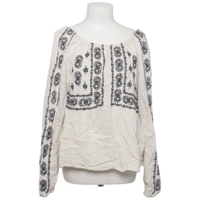Blouse (Beige, Zwart) van Zara Trafaluc Polyester