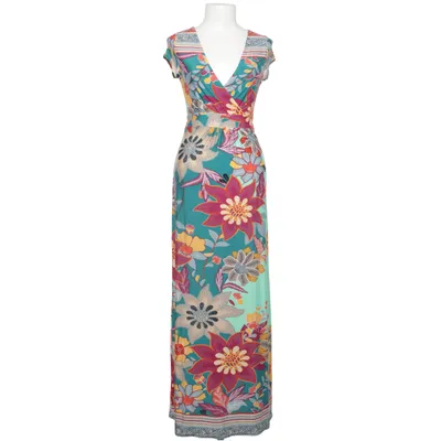 Wikkeljurk (Blauw, Meerkleurig) van Fifilles Elastaan, Polyester