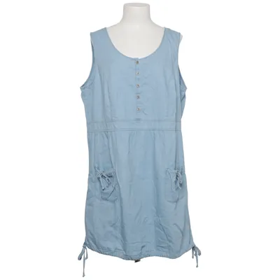 Denim jurk (Blauw) van Collection L.