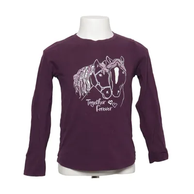Långärmad t-shirt (Lila) från A Punto. Bomull, Elastan