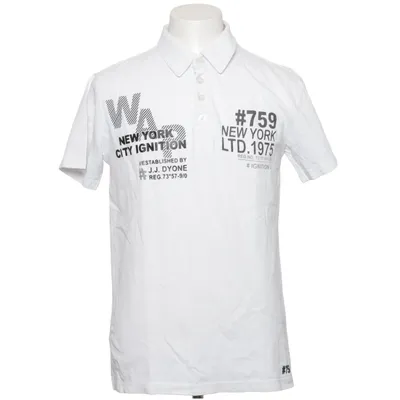 Polo shirt (White, Black) from Southern Menswear