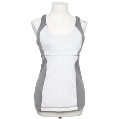 Træningstanktop (Grå, Hvid) fra 90 Degree by Reflex Elastan, Polyester
