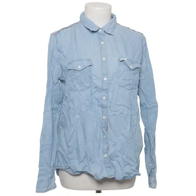 Denim blouse (Blauw) van Lee Lyocell
