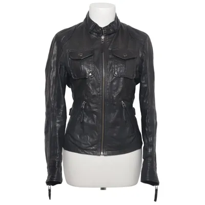 Leather jacket (Black) from Gipsy Leather, Polyester