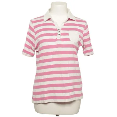 Poloshirt (Roze, Wit) van Christa Probst Katoen