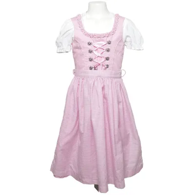 Dirndl (Rosa, Vit) från Alpenfeeling Bomull, Polyester