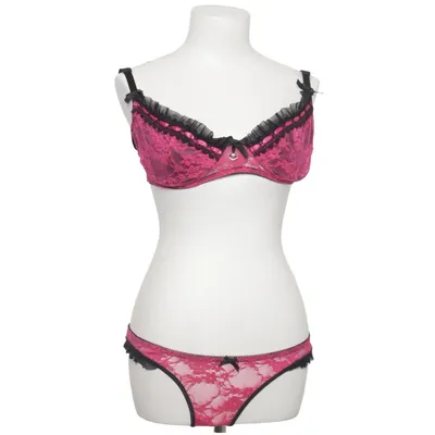 Underwear set (Pink, Black) from Coquette