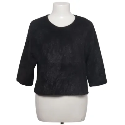 Strickpullover (Schwarz) von Uli Schneider Baumwolle, Polyester, Seide, Viskose