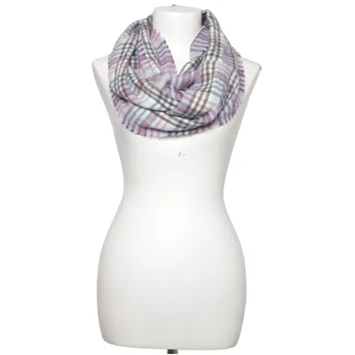 Tube scarf (Purple, White, Black) from James Pringle Weavers Acrylic