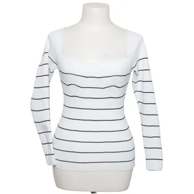 Tröja (Vit, Svart) från Knitwear Polyester