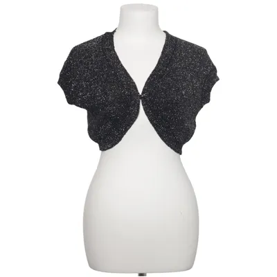 Bolero (Black, Silver) from Blind Date Casual Cotton, Metallic fiber