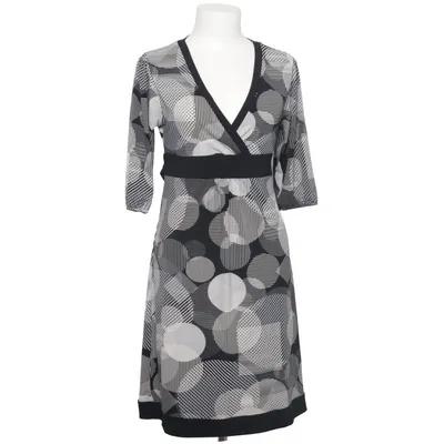 Omlottklänning (Svart, Vit, Grå) från Tita Elastan, Polyester