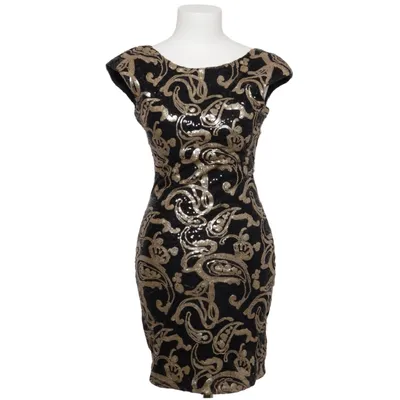 Cocktailjurk (Zwart, Goud) van Soky & Soka Polyester