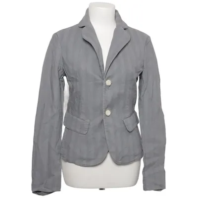 Blazer (Gray) from Raoer Cotton, Elastane, Linen
