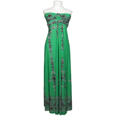 Jurk (Groen, Zwart, Wit) van City Goddess Elastaan, Polyester