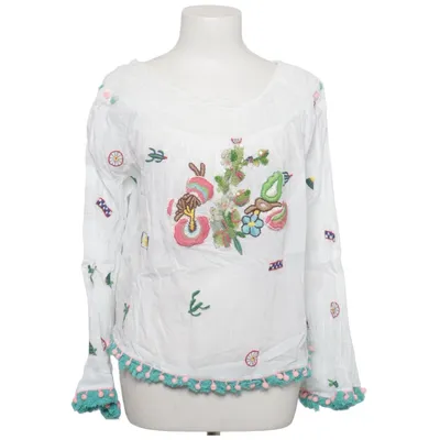 Blouse (White, Multicolored) from Antica Sartoria Cotton