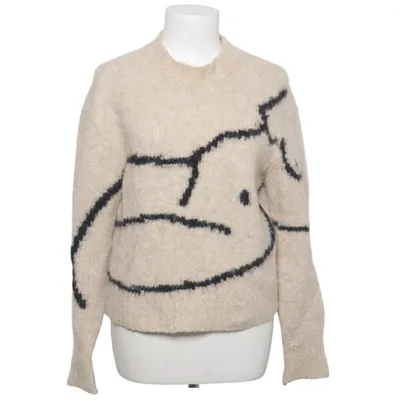 Trui (Beige, Zwart) van Paloma Wool Acryl, Alpacawol, Nylon