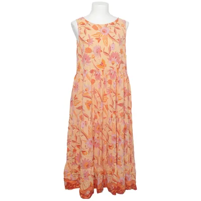 Maxi jurk (Oranje, Roze, Meerkleurig) van Jaase Viscose