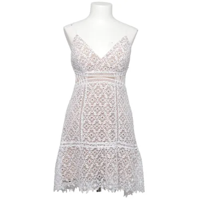 Cocktailjurk (Wit, Beige) van Guess Elastaan, Polyester