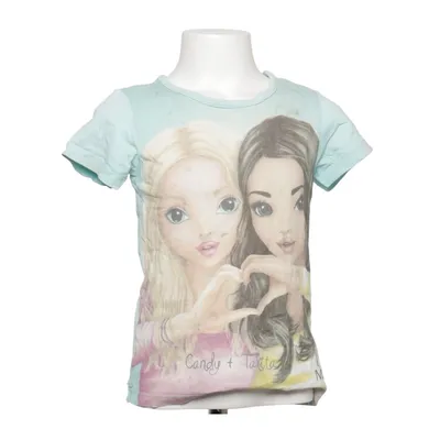 T-shirt (Blå, Flerfarvet) fra Topmodel Bomuld