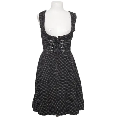 Dirndl (Noir, Blanc) de Almenrausch Coton
