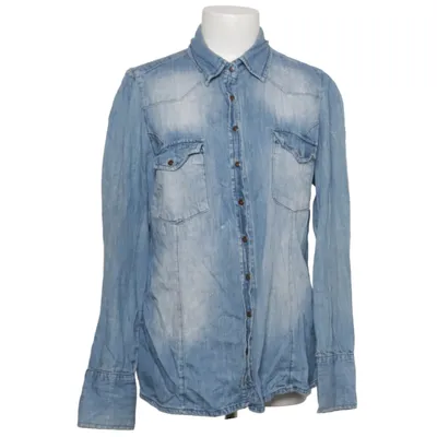 Denim blouse (Blauw) van WE