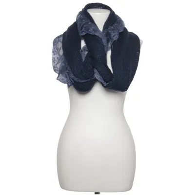 Infinity scarf (Blue) from Extyn Acrylic, Polyamide