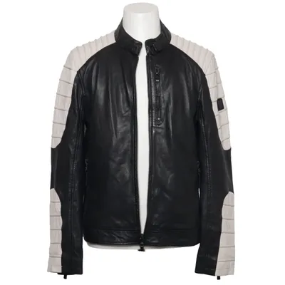 Jakke (Slim Fit) fra Gipsy by Mauritius Bomuld, Læder, Polyester