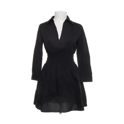 Klänning (Svart) från Zara Bomull, Elastan