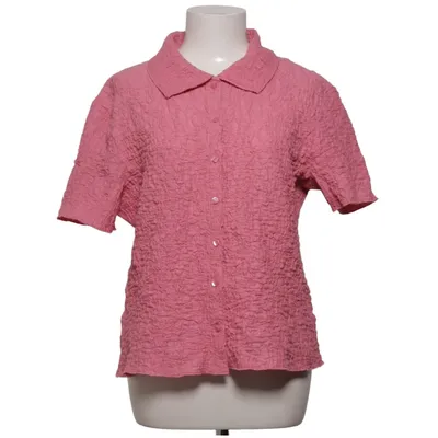 Kortärmad skjorta (Rosa) från Lindex Bomull, Elastan, Polyester