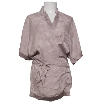 Dressing gown (Pink) from Références Silk