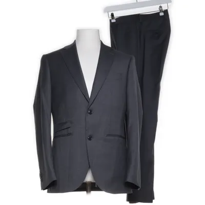 Jakkesæt (Grå) fra The Tailoring Club Bomuld, Elastan, Polyester, Uld, Viscose
