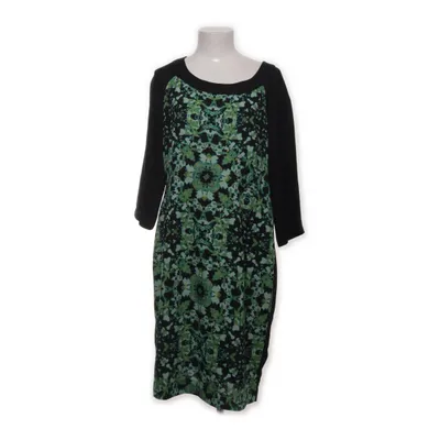 Jurk (Zwart, Groen, Meerkleurig) van Indiska Polyester