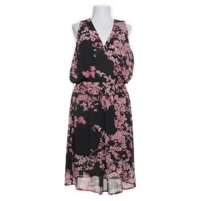 Kjole (Sort, Flerfarvet) fra Lindex Polyester