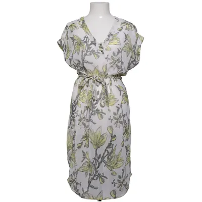 Robe (Blanc, Jaune, Multicolore) de Fransa Polyester