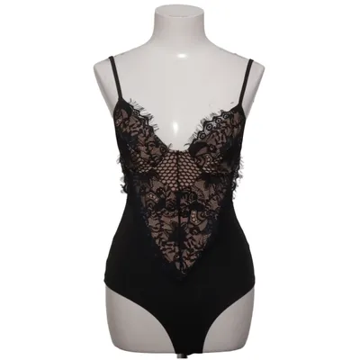 Romper (Zwart, Beige) van Pink Boutique Elastaan, Polyamide, Polyester