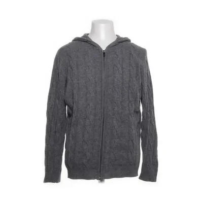 Capuchon sweater (Grijs) van Massimo Dutti Kasjmier, Wol