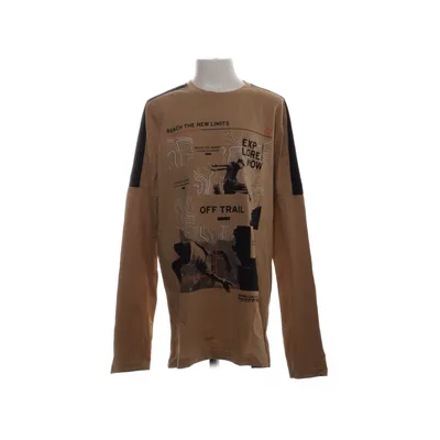 Långärmad t-shirt (Beige, Svart) från C&A Kids Bomull