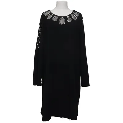 Dress (Black) from Shein Curve Elastane, Polyester