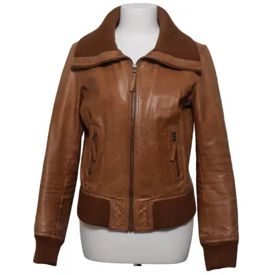 Leather jacket (Brown) from Rock'n Blue Leather, Polyester