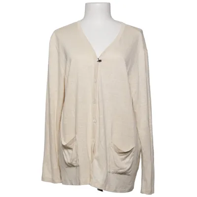 Strickjacke (Beige) von Siden Selma Hanf, Seide