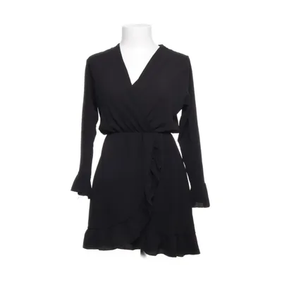 Wrap dress (Black) from Scamm Elastane, Polyester