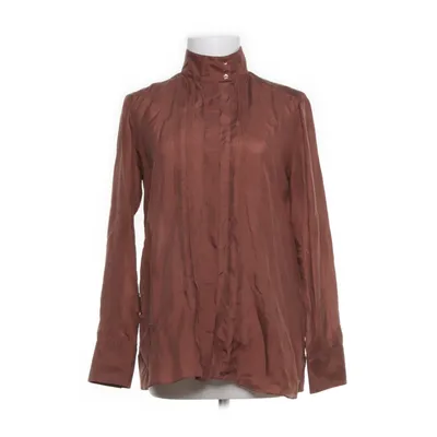 Shirt (Bruin) van Massimo Dutti Zijde