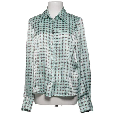 Blouse (Blue, Brown, Multicolored) from Lucia Polyester